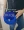Sac rond à bandoulière Bleu