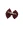 Barrette Noeud Satin Bordeau