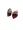 Barrette Noeud Satin/Coton Fushia Papillon
