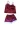 Nuisette Top/Shorty Bordeaux dentelle