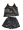 Nuisette Top/Shorty Noir dentelle